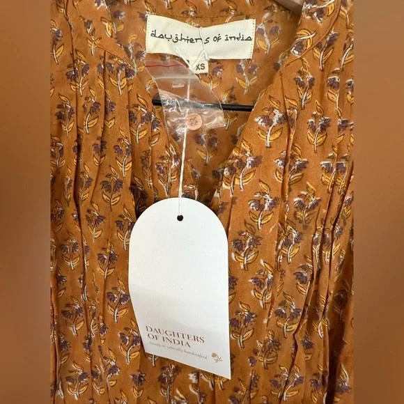 Daughters of India Prairie Dress ~ Autumn - Picture 12 of 13